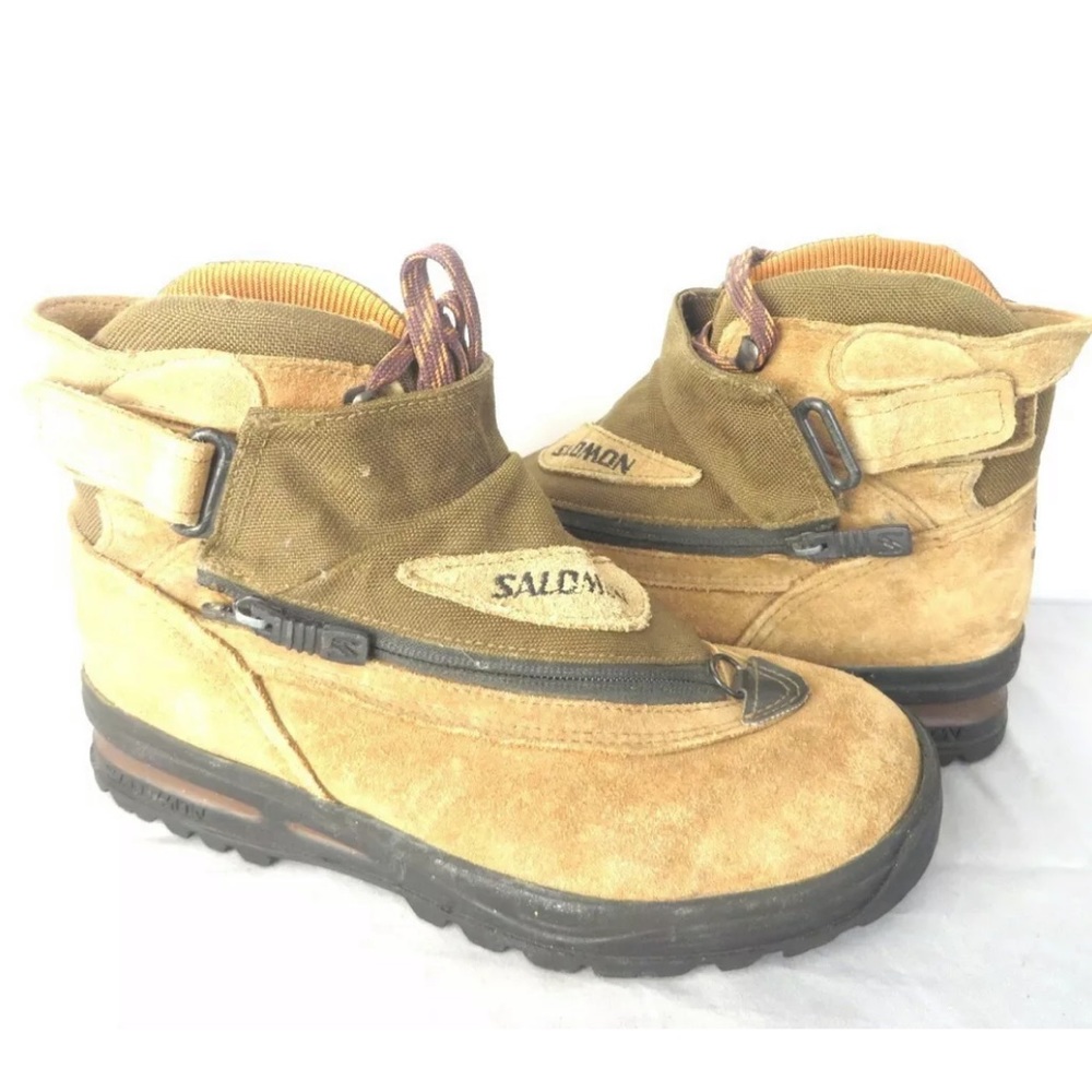 🍂Salomon🍂 leather hiking boots shoes